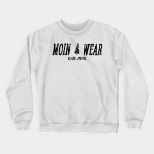 Moin Wear Logo Leaning Tree Crewneck Sweatshirt